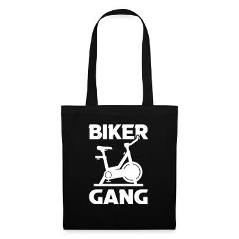 Biker Gang Gym Gym Bicycle Riding - Tote Bag - black - Front