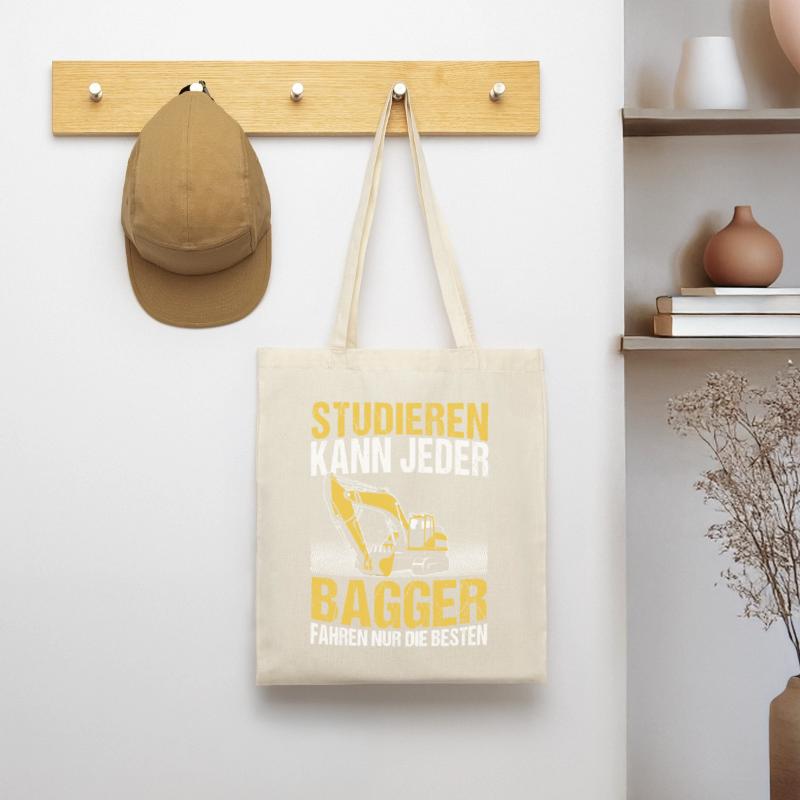 Baggerfahrer Baggerführer Bagger Geschenk Stoffbeutel