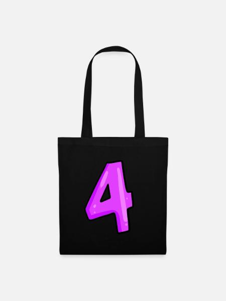4 - Tote Bag - black