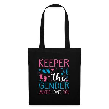 Keeper Of The Gender Pink Or Blue Design for a - Tote Bag - black - Front