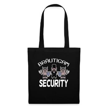 Bräutigam Security Wikinger - Stoffbeutel - Schwarz - Vorne
