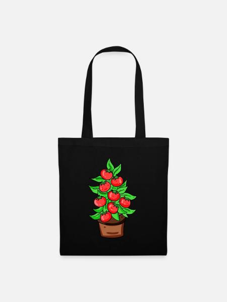 Tomato greenhouse garden gardener - Tote Bag - black