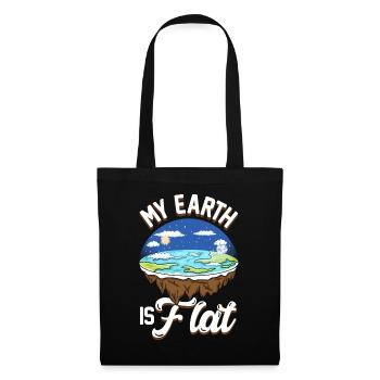 flat earth global lockdown the conspiracy - Tote Bag - black - Front