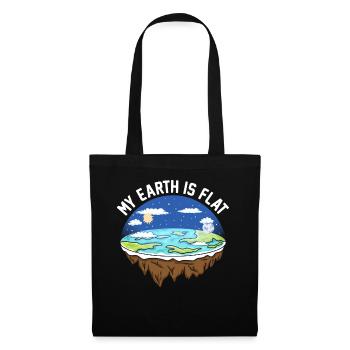 flat earth global lockdown the conspiracy - Tote Bag - black - Front