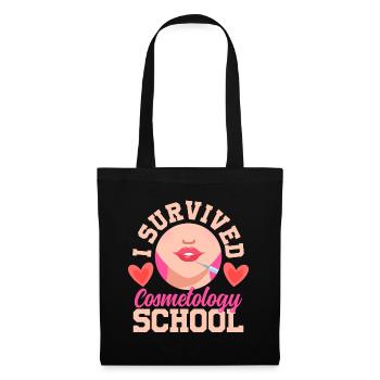 I Survived Cosmetology School Beauty Schönheit - Tote Bag - black - Front