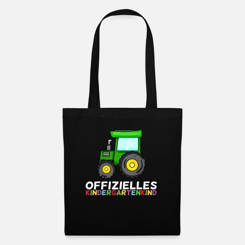Kindergarten Kindergartenkind - Stoffbeutel - Schwarz