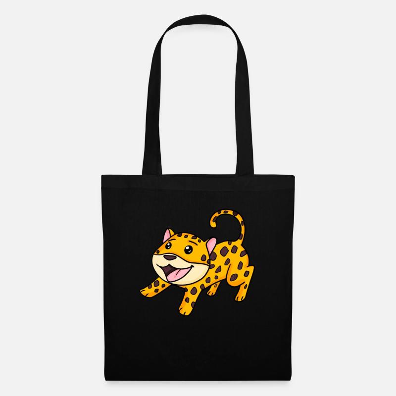 Jaguar - Stoffbeutel - Schwarz