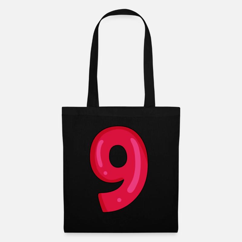 9 - Stoffbeutel - Schwarz