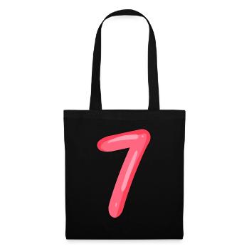 Number 7 - Number 7 - Tote Bag - black - Front