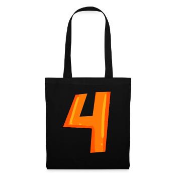 Four 4 - Tote Bag - black - Front