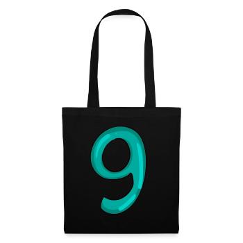 9 - Sac en tissu - noir - Devant