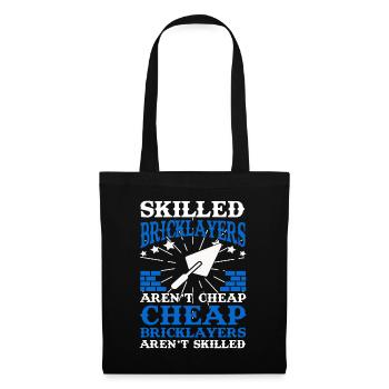 Skilled Bricklayer Mason Mason Craftsman - Tote Bag - black - Front