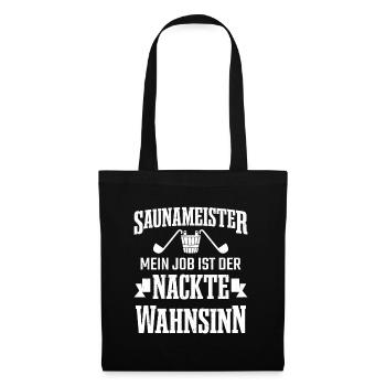 Sauna Goer Sauna Master Naked Madness Sauna - Tote Bag - black - Front