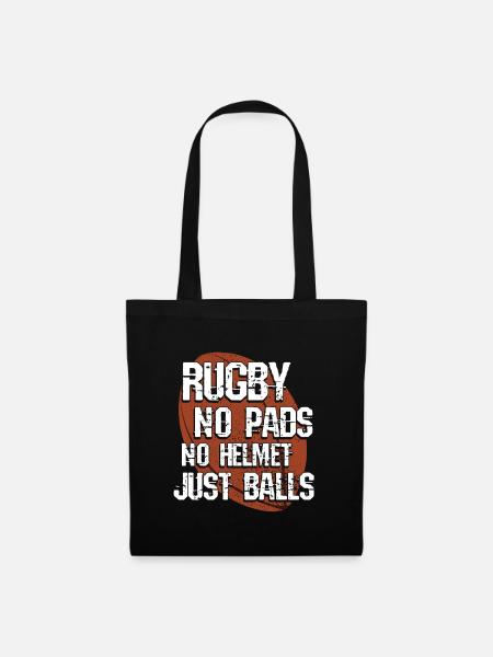 Rugby Rugby - Stoffbeutel - Schwarz