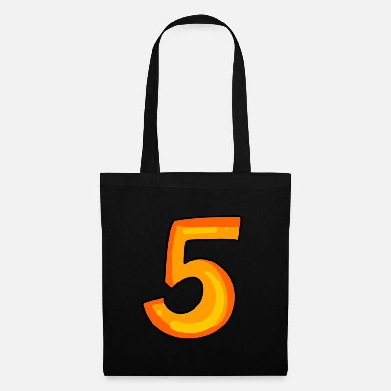 5 - Tote Bag - black