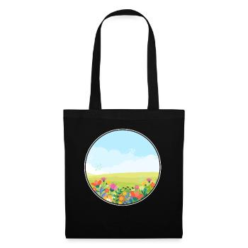 Spring Flowers Beautiful surroundings Love - Tote Bag - black - Front