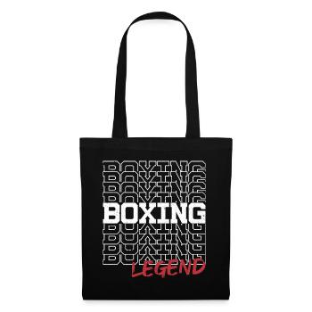 Boxing Legend - Boxing Boxer Boxing Martial Arts - Tote Bag - black - Front