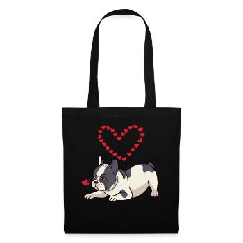 French Bulldog Mama Frenchie Dear Dog - Tote Bag - black - Front