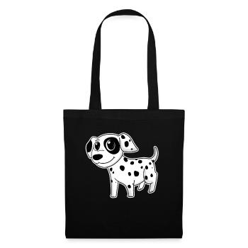 Dalmatian dog dog - Tote Bag - black - Front