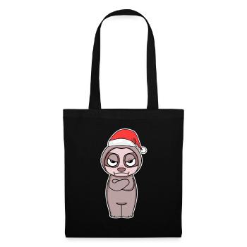 Sloth Christmas - Tote Bag - black - Front