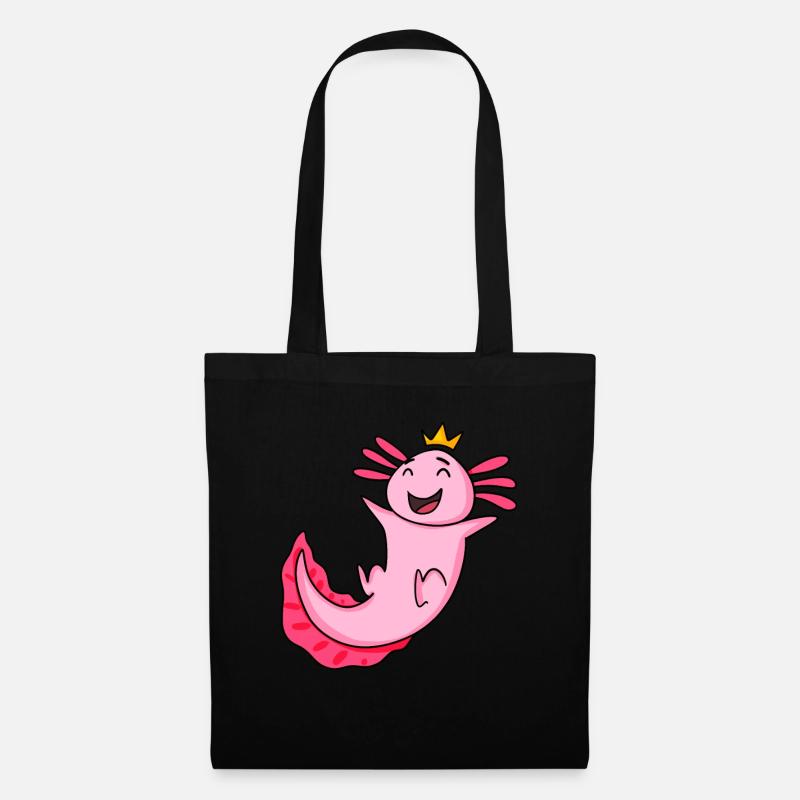 Axolotl - Tote Bag - black