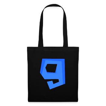 9 - Stoffbeutel - Schwarz - Vorne