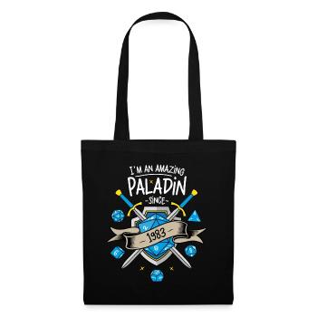 I'm an amazing paladin since 1983 - Sac en tissu - noir - Devant