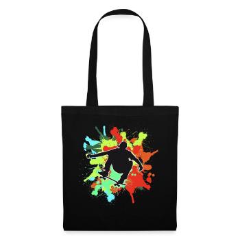 Skateboard Freestyle - Sac en tissu - noir - Devant