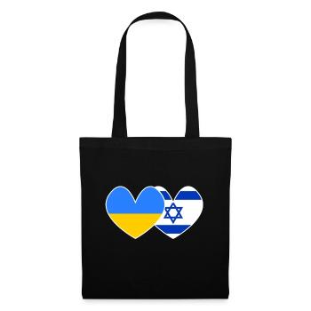 Ukraine and Israel support - Tote Bag - black - Front