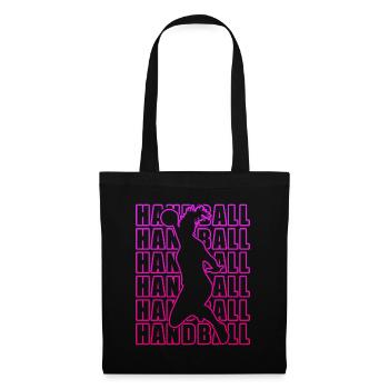 Handball handball player - Tote Bag - black - Front