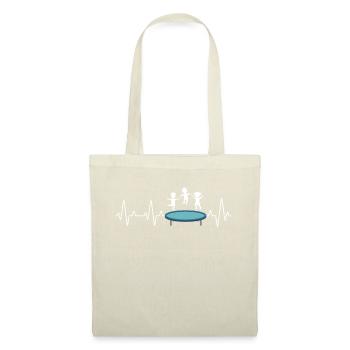 Trampoline Kids Jumping - Tote Bag - nature - Front