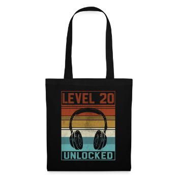 Gamer 20th Birthday Gamer - Tote Bag - black - Front