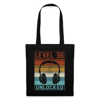 Gamer 36th Birthday Gamer - Tote Bag - black - Front