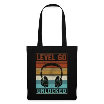 Gamer 60th Birthday Gamer - Tote Bag - black - Front