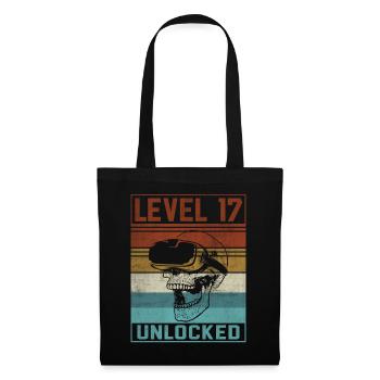 Boy 17th Birthday Gamer - Tote Bag - black - Front