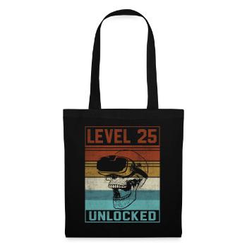 25th Birthday Gamer - Tote Bag - black - Front