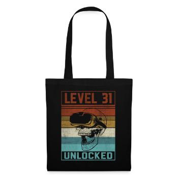 Joueur du 31e anniversaire - Sac en tissu - noir - Devant