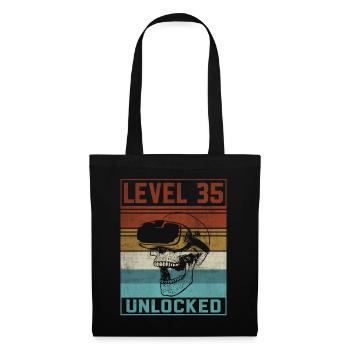 35th Birthday Gamer - Tote Bag - black - Front