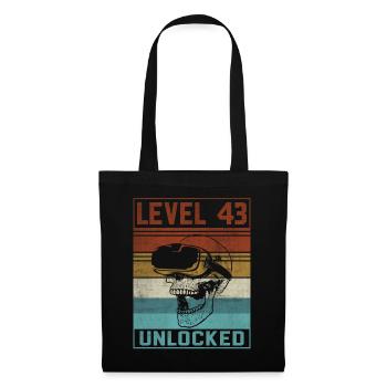 Joueur du 43e anniversaire - Sac en tissu - noir - Devant