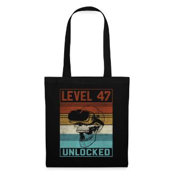 47th Birthday Gamer - Tote Bag - black - Front