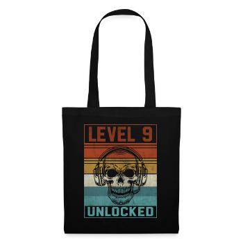 9e anniversaire du joueur - Sac en tissu - noir - Devant