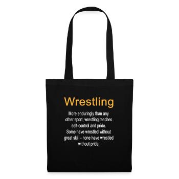 Wrestling Definition Self-Control Trainer - Tote Bag - black - Front