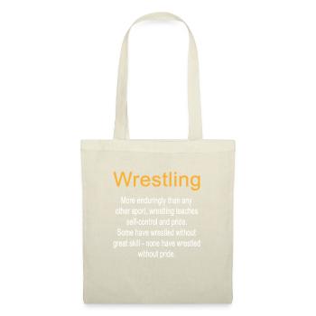 Définition de la lutte Self-Control Trainer - Sac en tissu - nature - Devant