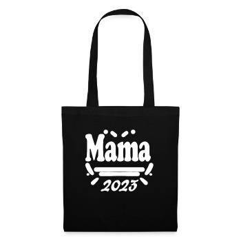 Mama 2023 loading - Expectant Mother 2023 - Tote Bag - black - Front
