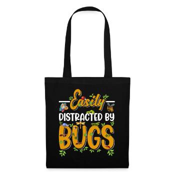 Bug Lover Insects Boys Girls - Tote Bag - black - Front