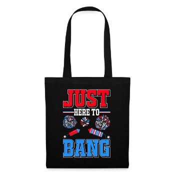 Fireworks Patriotic Party USA Celebration July 4 - Tote Bag - black - Front