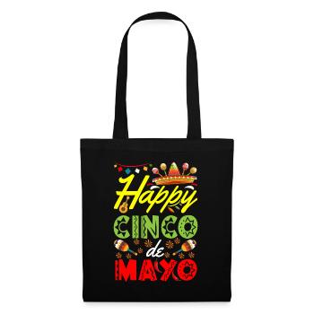 Mexican Fiesta Party Cinco De Mayo - Tote Bag - black - Front