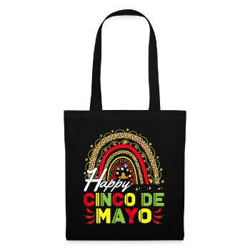 Fiesta Cheerful Cinco De Mayo Party - Tote Bag - black - Front