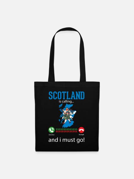 Ecosse Cornemuse Mélomanes Drôle - Sac en tissu - noir