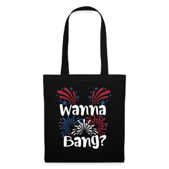 July 4 Humor for Adults Fireworks Joke - Tote Bag - black - Front